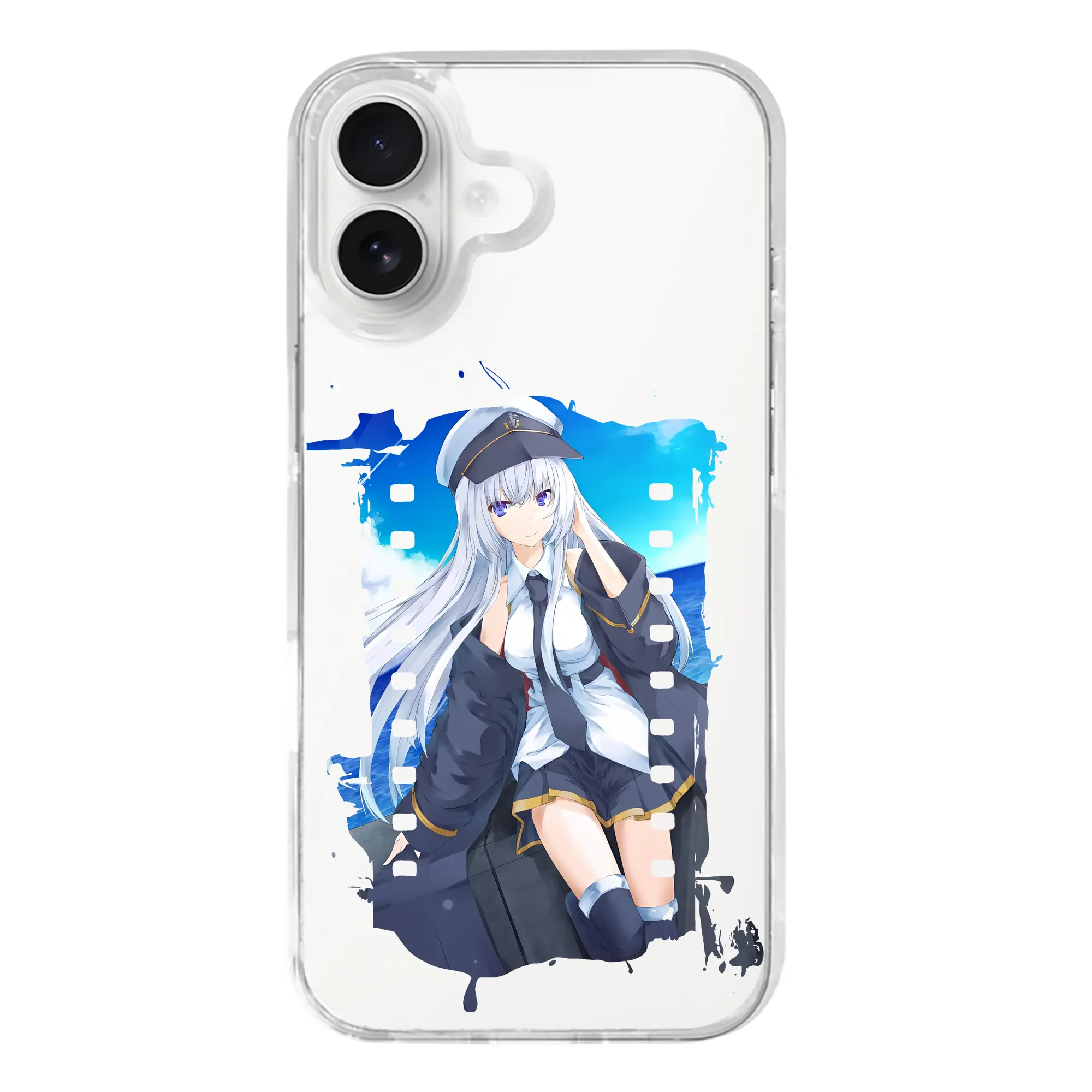 アズールレーン グッズ,エンタープライズ - iPhone 17シリーズ 透明スマホケース – 薄型・耐衝撃・精密フィット保護カバー